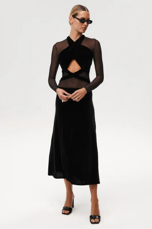 Natural Healing Skirt Black sold by Undress Code