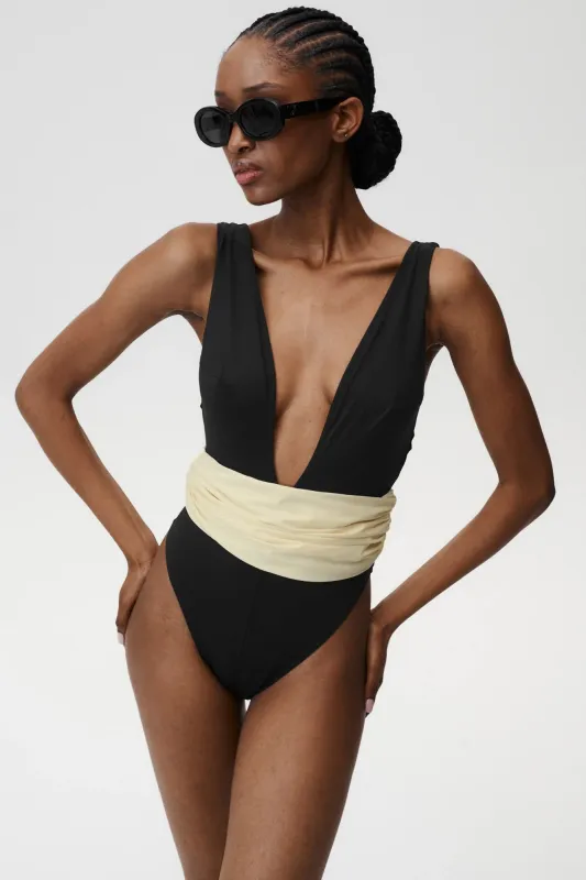 Aura Swimsuit Black sold by Undress Code