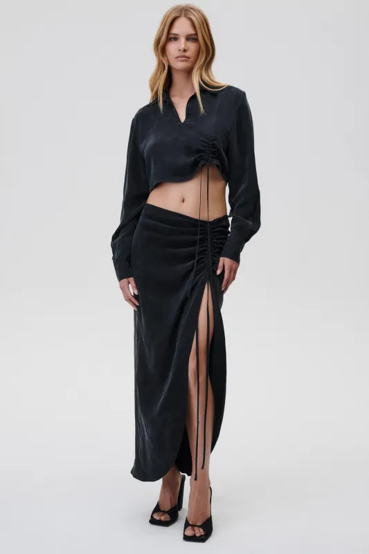 Rhea Skirt Black sold by Undress Code