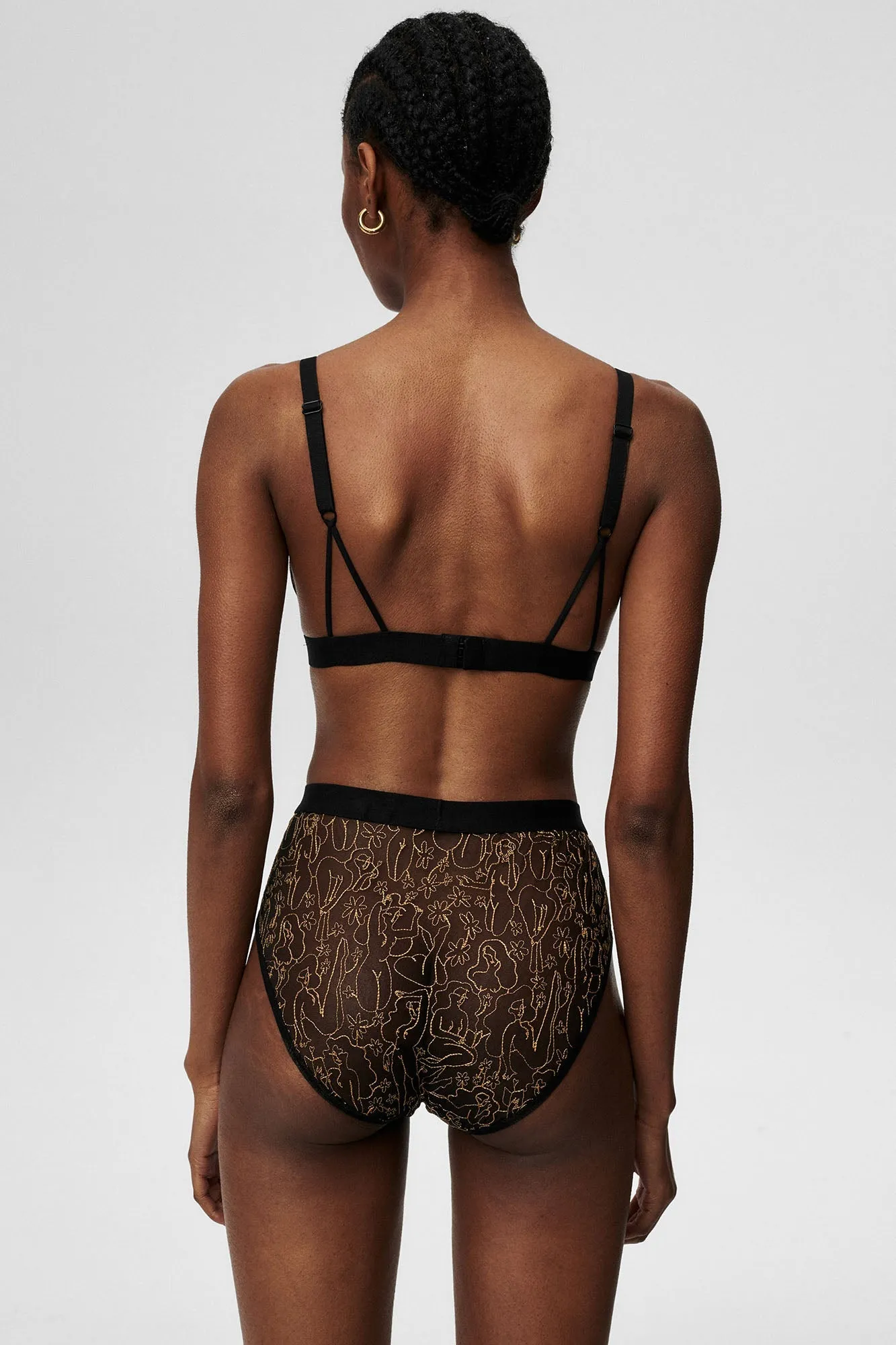 Modern Love Panties Gold sold by Undress Code product image thumbnail 4