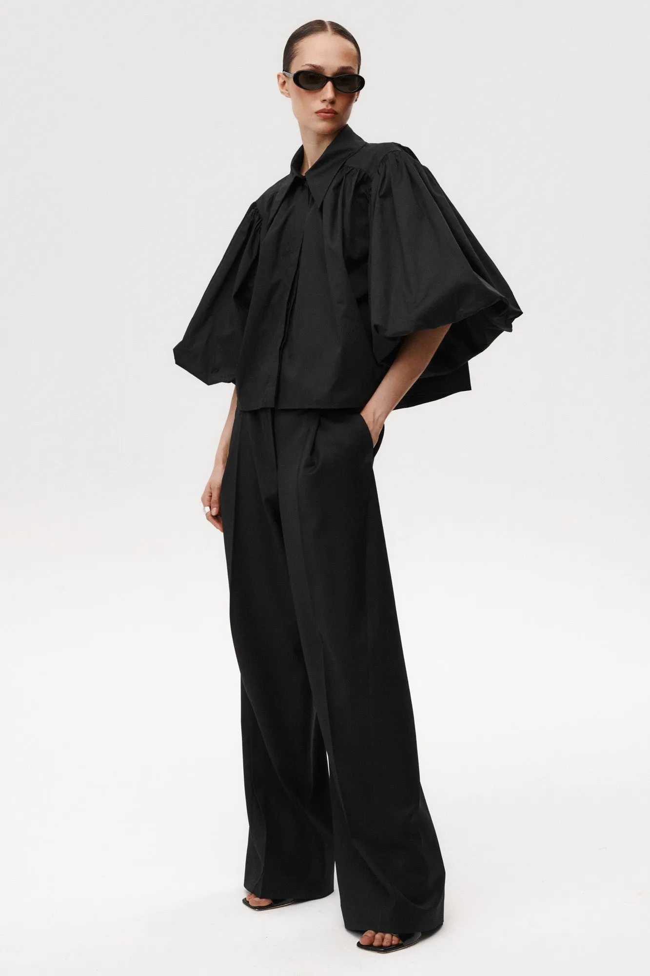 Buonasera Shirt Black sold by Undress Code product image thumbnail 2