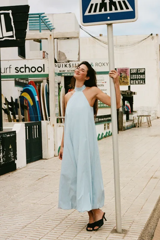 Lana Dress Light Blue made by Undress Code