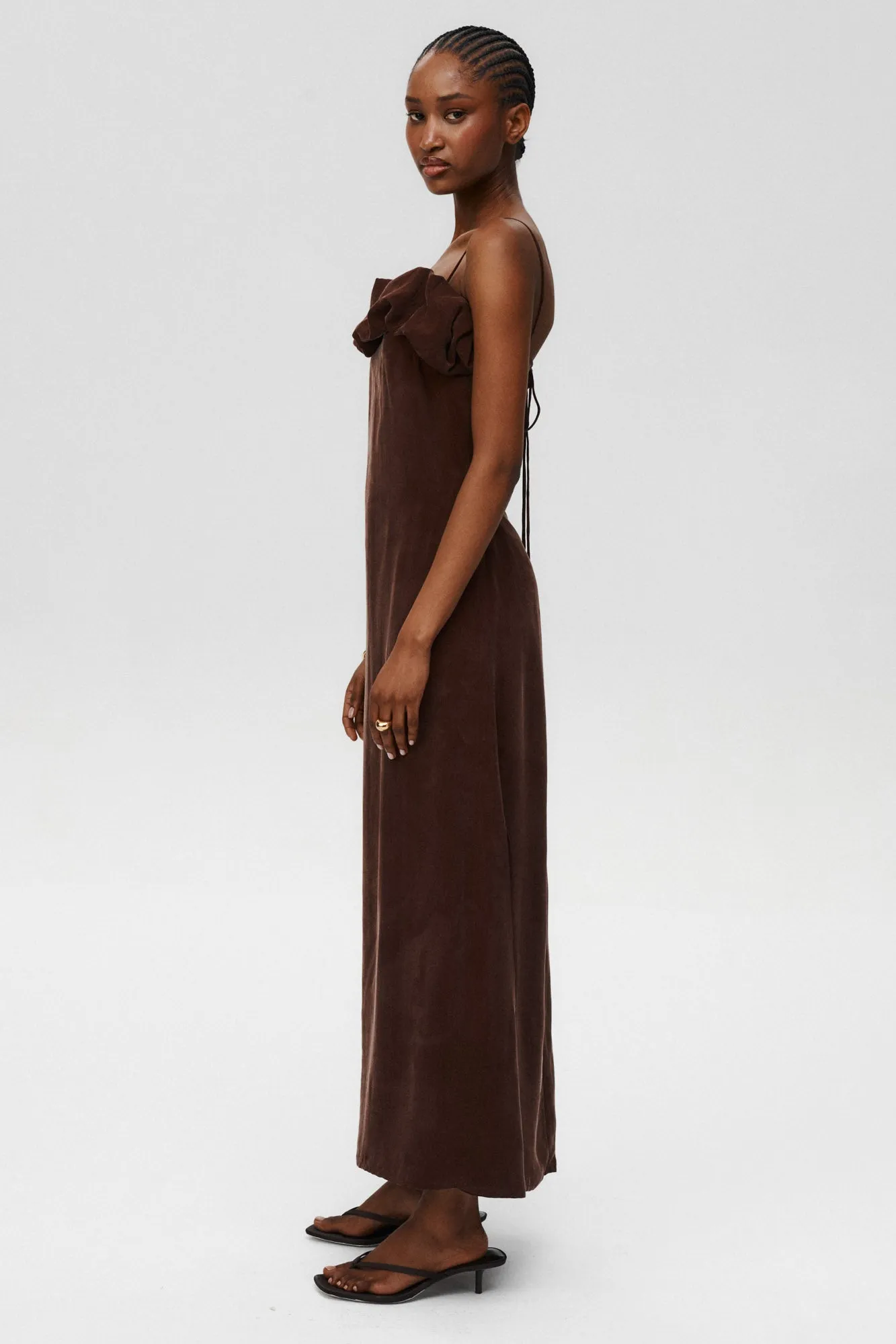 Ciao Bella Dress Brown sold by Undress Code product image thumbnail 3