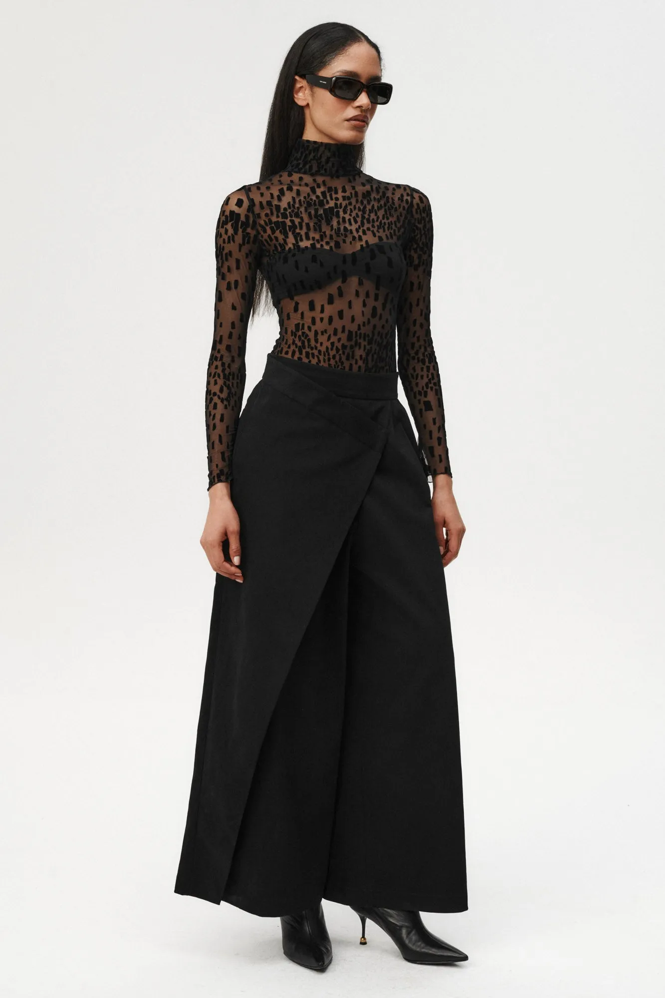 Pure Line Pants Black sold by Undress Code product image thumbnail 4