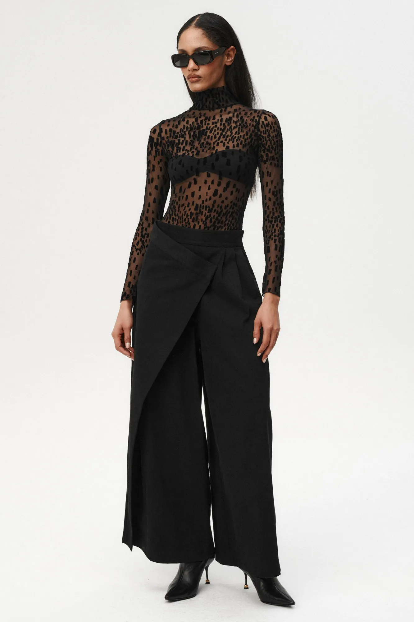 Pure Line Pants Black sold by Undress Code product image thumbnail 5