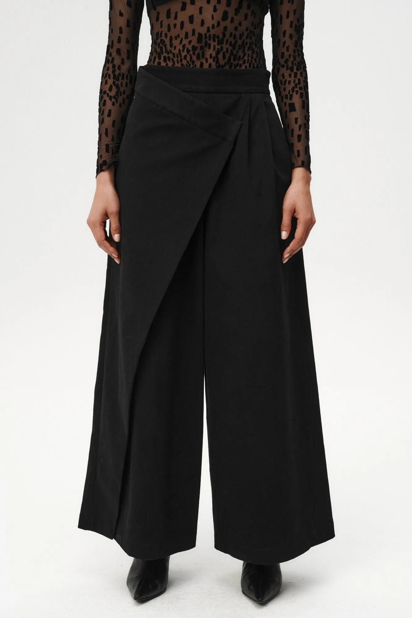 Pure Line Pants Black sold by Undress Code product image thumbnail 2