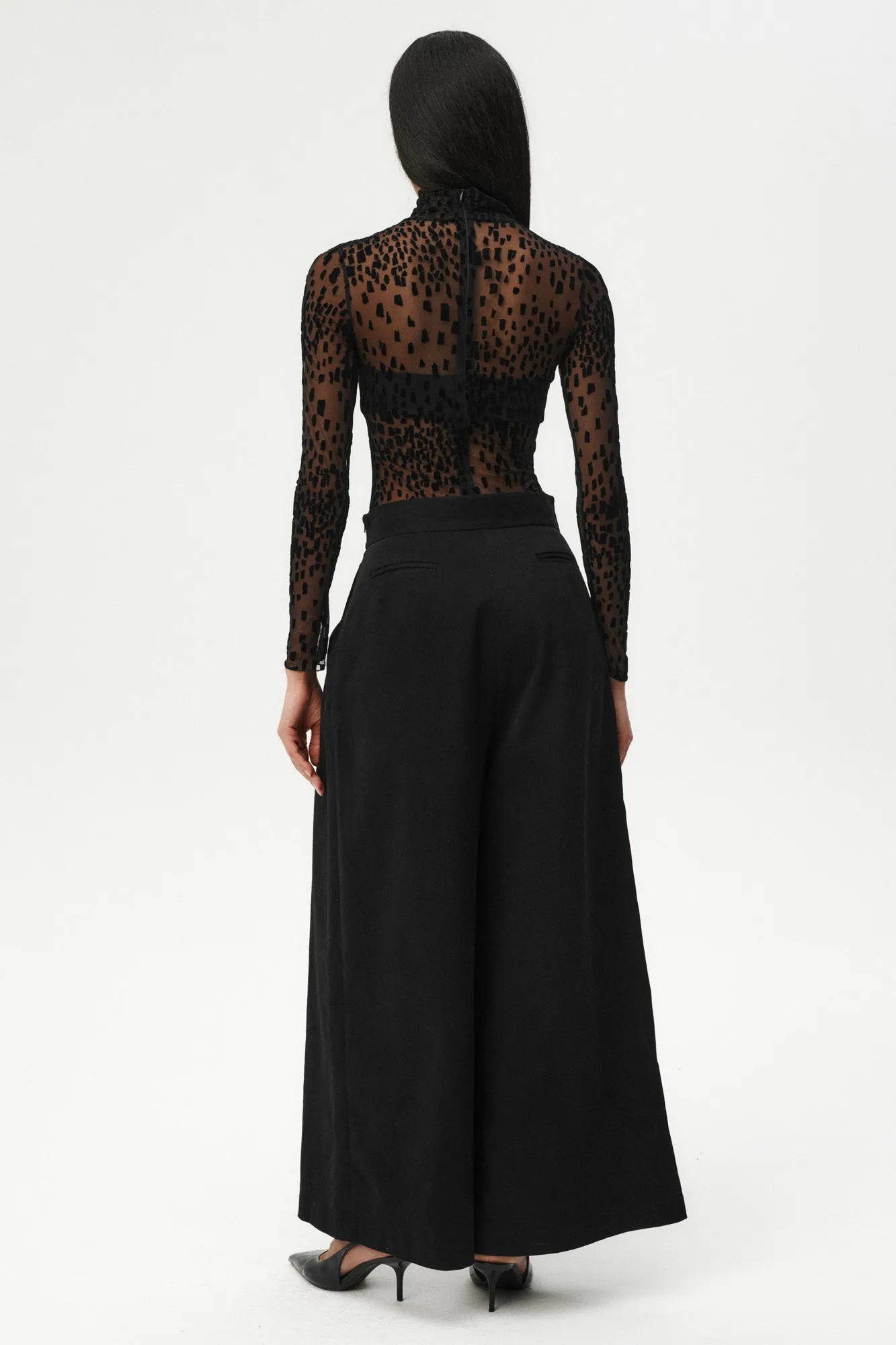 Pure Line Pants Black sold by Undress Code product image thumbnail 3