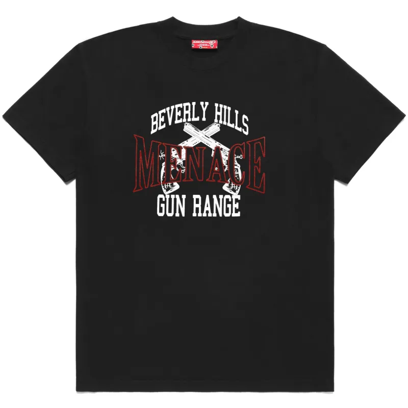 BEVERLY HILLS GUN RANGE T-SHIRT sold by Menace