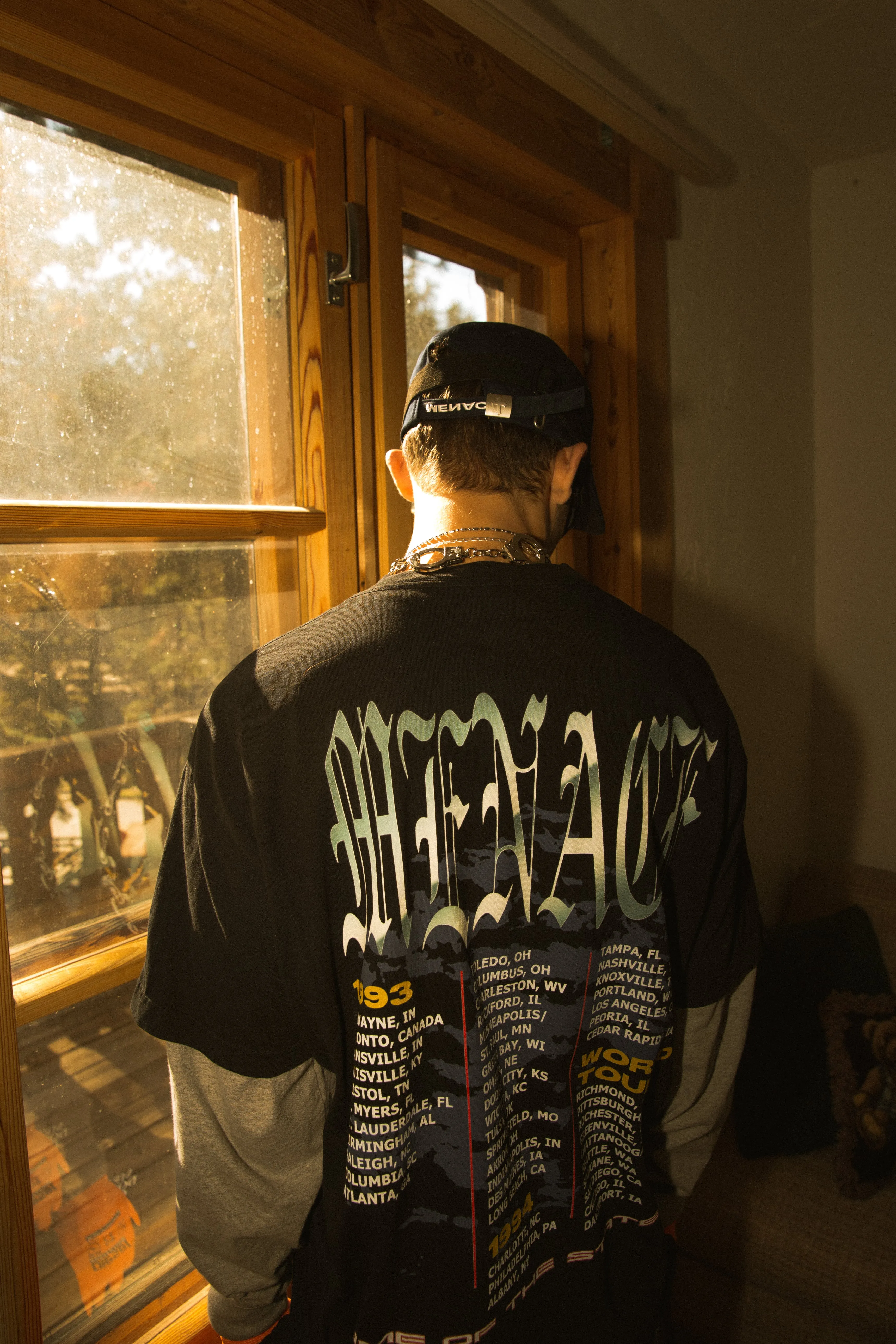 CHRISTIAN ROCK TOUR T-SHIRT sold by Menace product image thumbnail 5