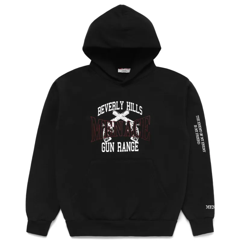 BEVERLY HILLS GUN RANGE HOODIE sold by Menace