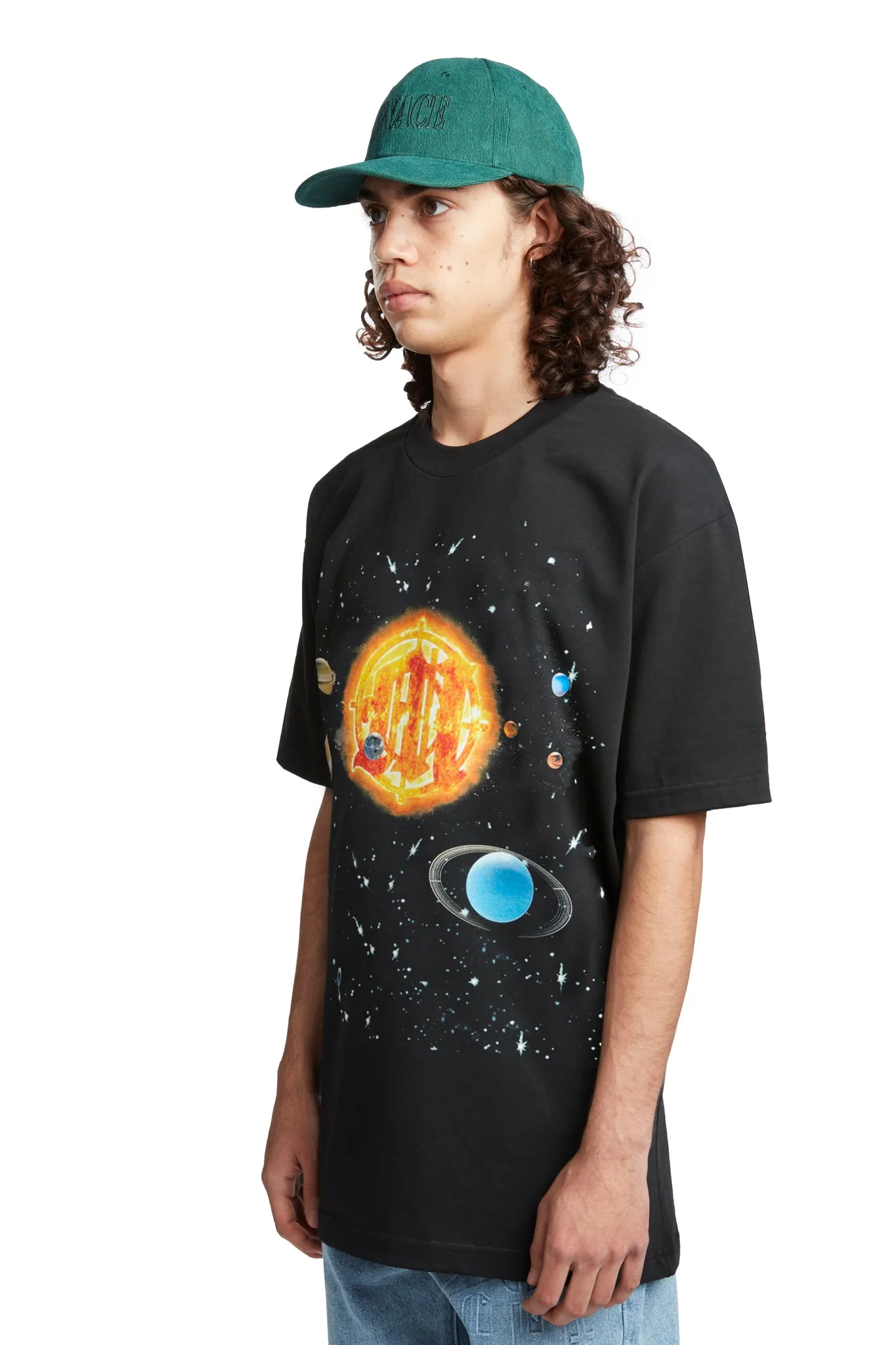 GLOW IN THE DARK GALAXY T-SHIRT sold by Menace product image thumbnail 4