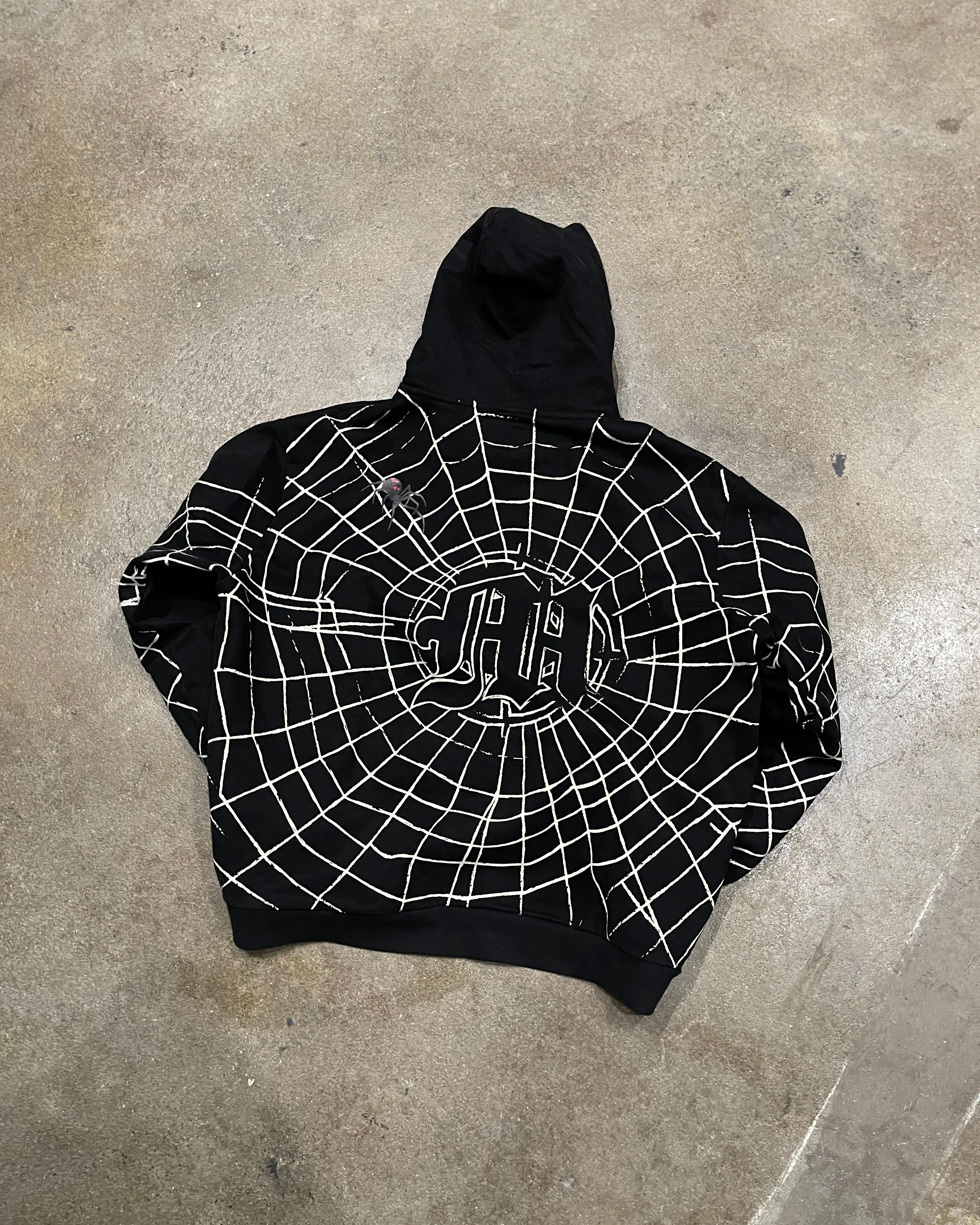 SPIDER WEB HOODIE sold by Menace product image thumbnail 5