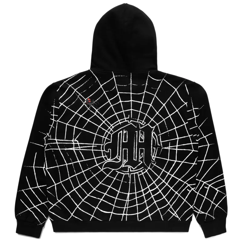 SPIDER WEB HOODIE sold by Menace