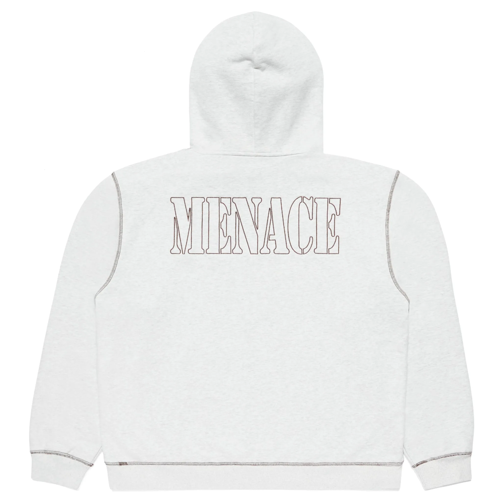 CONTRAST STITCH LOGO HOODIE sold by Menace product image thumbnail 2