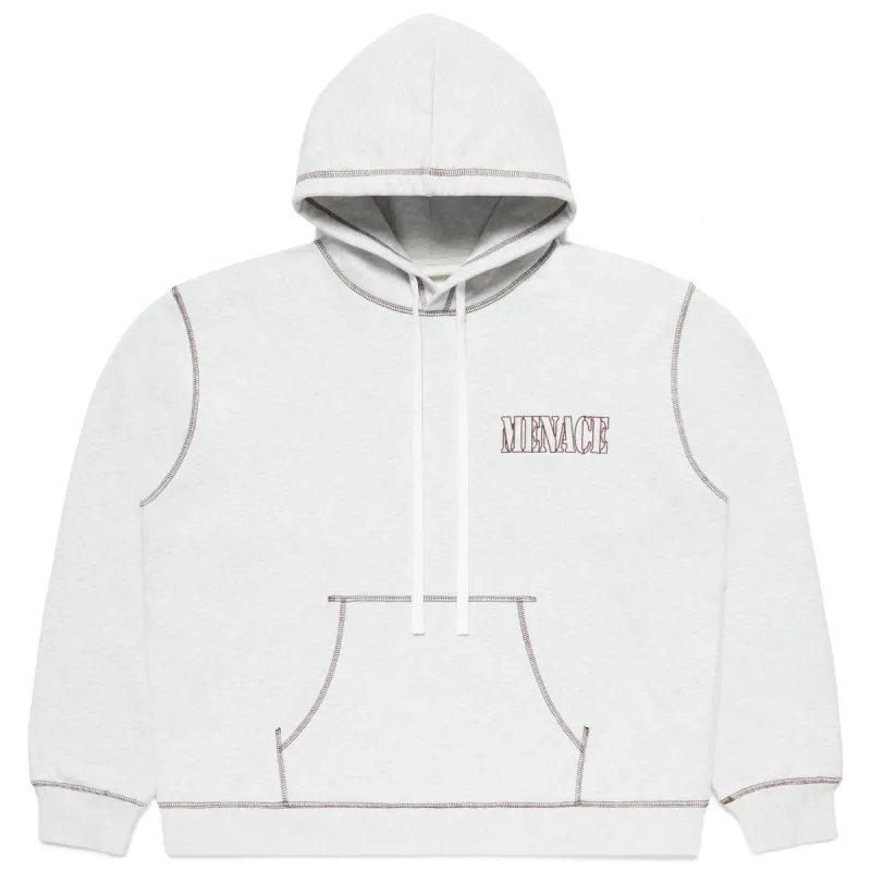 CONTRAST STITCH LOGO HOODIE sold by Menace