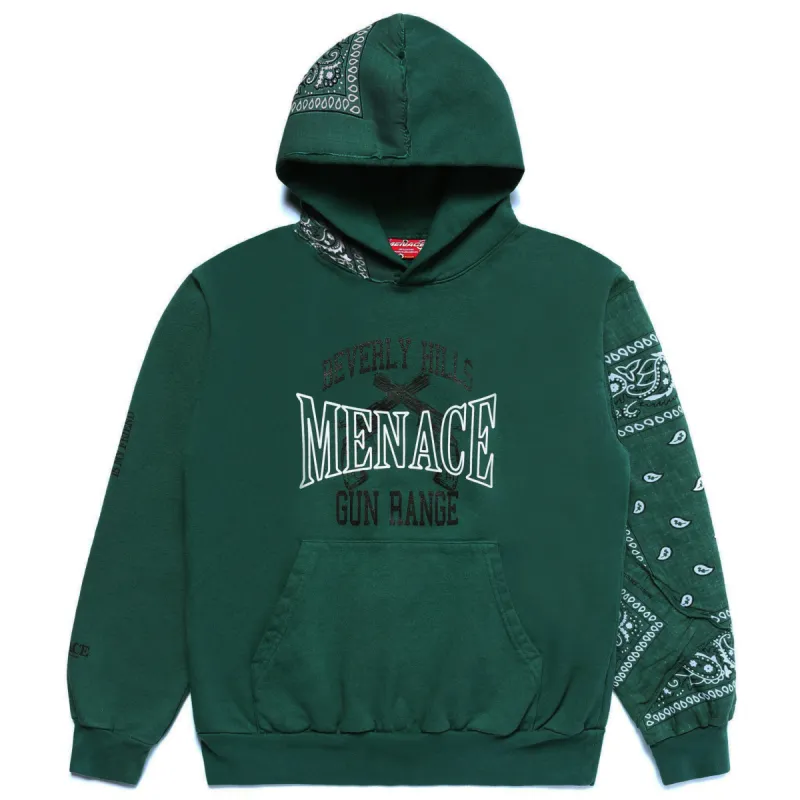 BEVERLY HILLS GUN RANGE HOODIE (BANDANA EDITION) sold by Menace