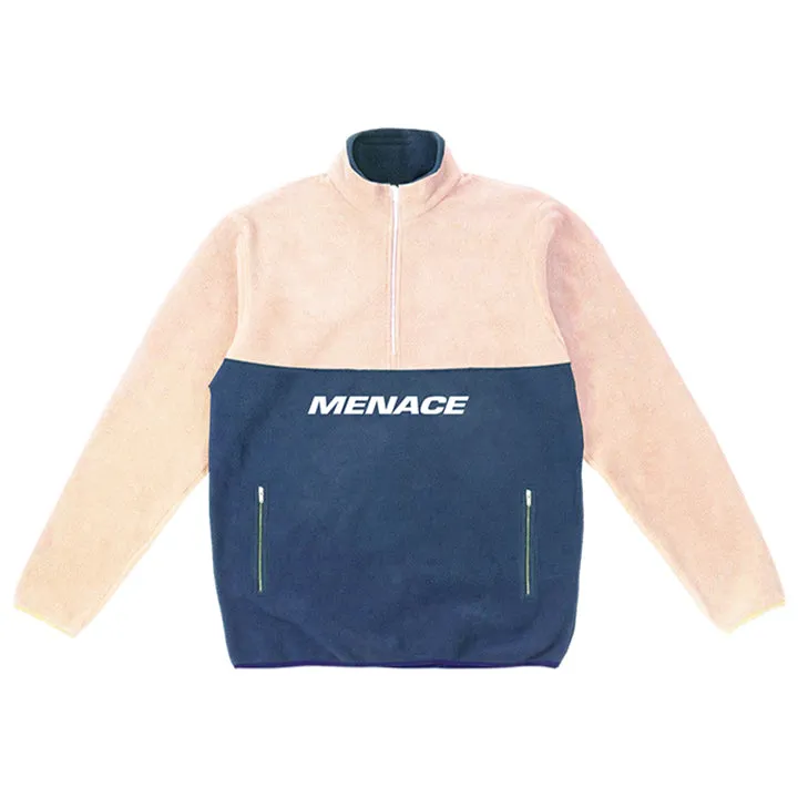 BRUSHED FLEECE HALF-ZIP JACKET sold by Menace