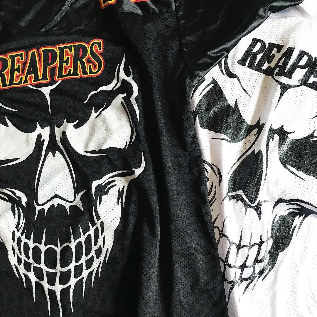 OVERSIZED REAPERS MESH FOOTBALL JERSEY sold by Menace product image thumbnail 4