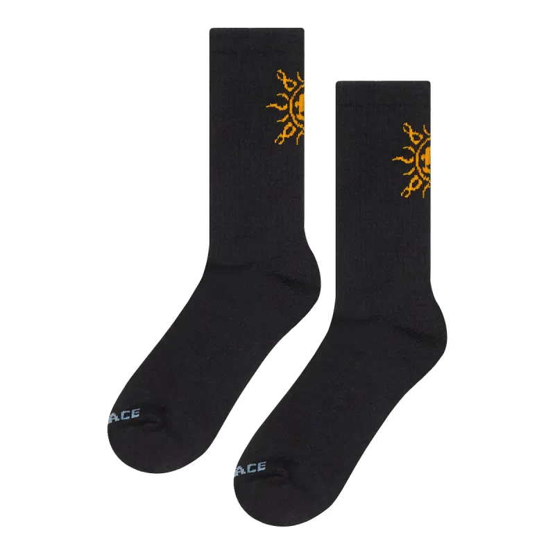 SUN LOGO SOCKS (3 PACK) sold by Menace