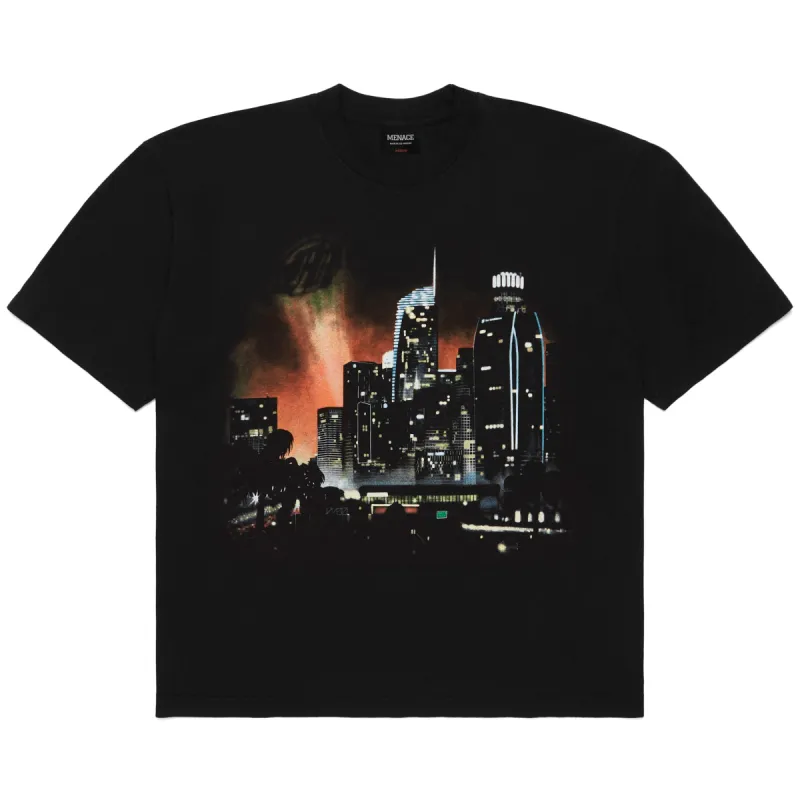 LOS ANGELES SKYLINE T-SHIRT (OVERSIZED PRINT) sold by Menace