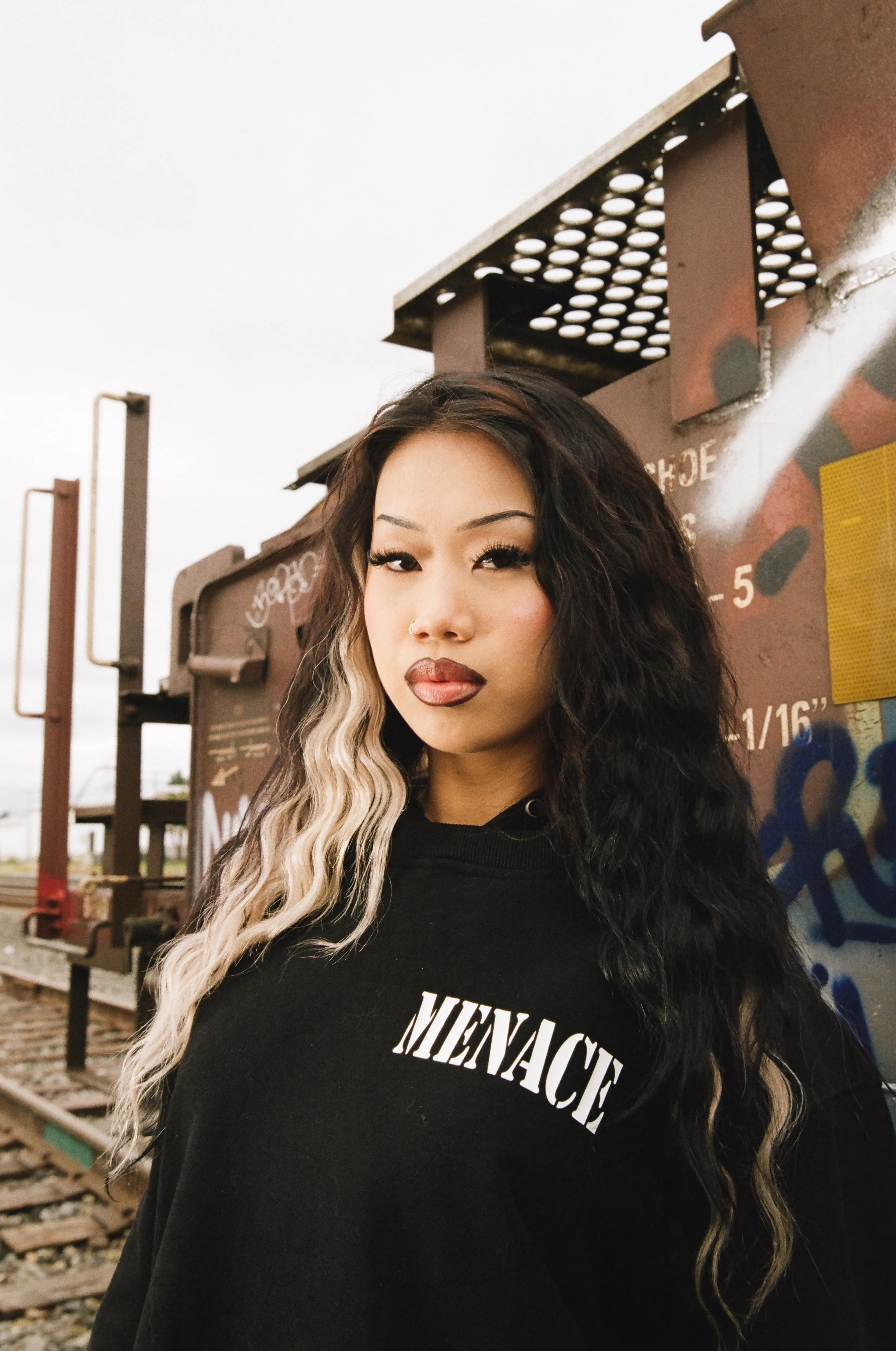 LOGO HOODIE sold by Menace product image thumbnail 5