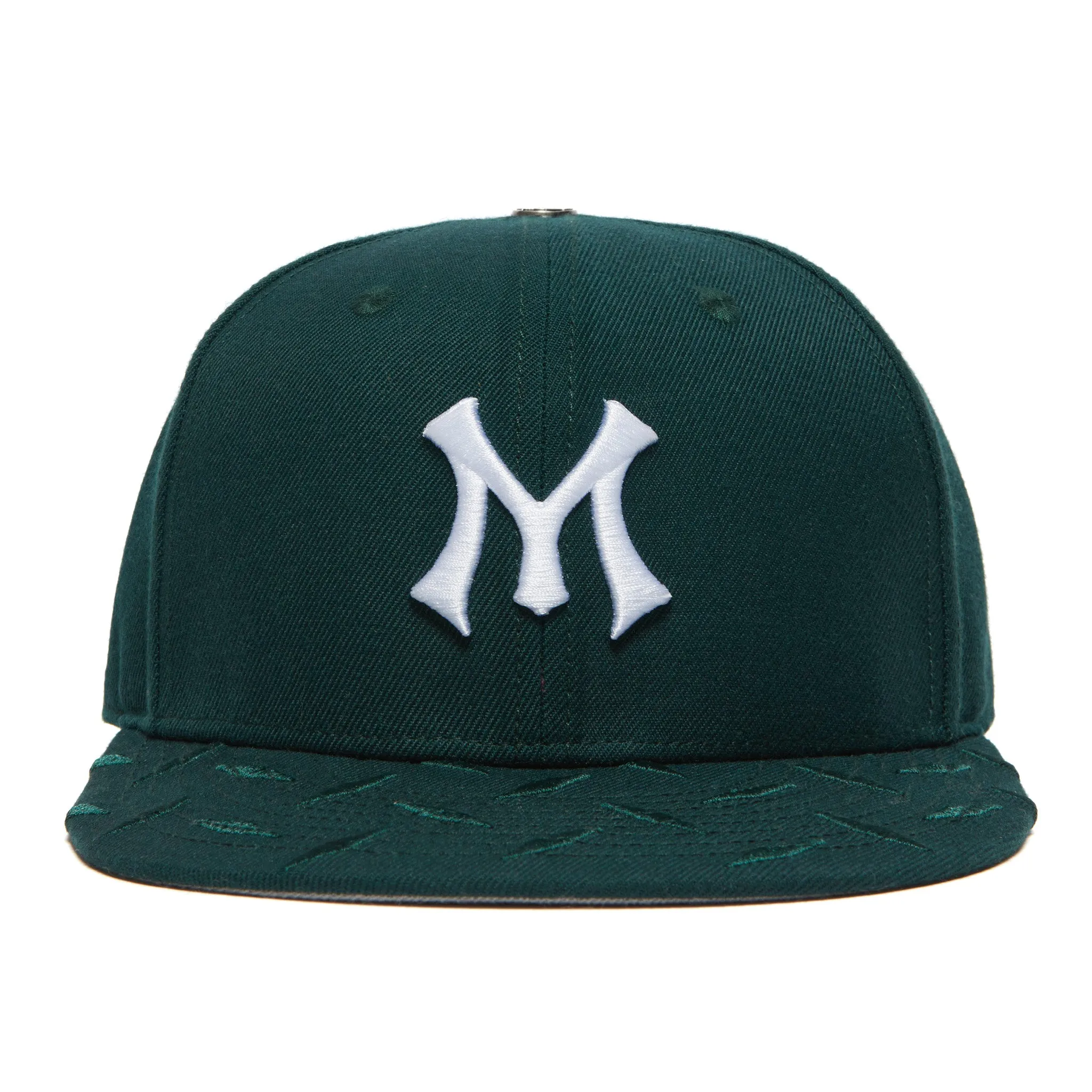 TEAM LOGO STEEL-PLATED BRIM FITTED CAP sold by Menace product image thumbnail 3