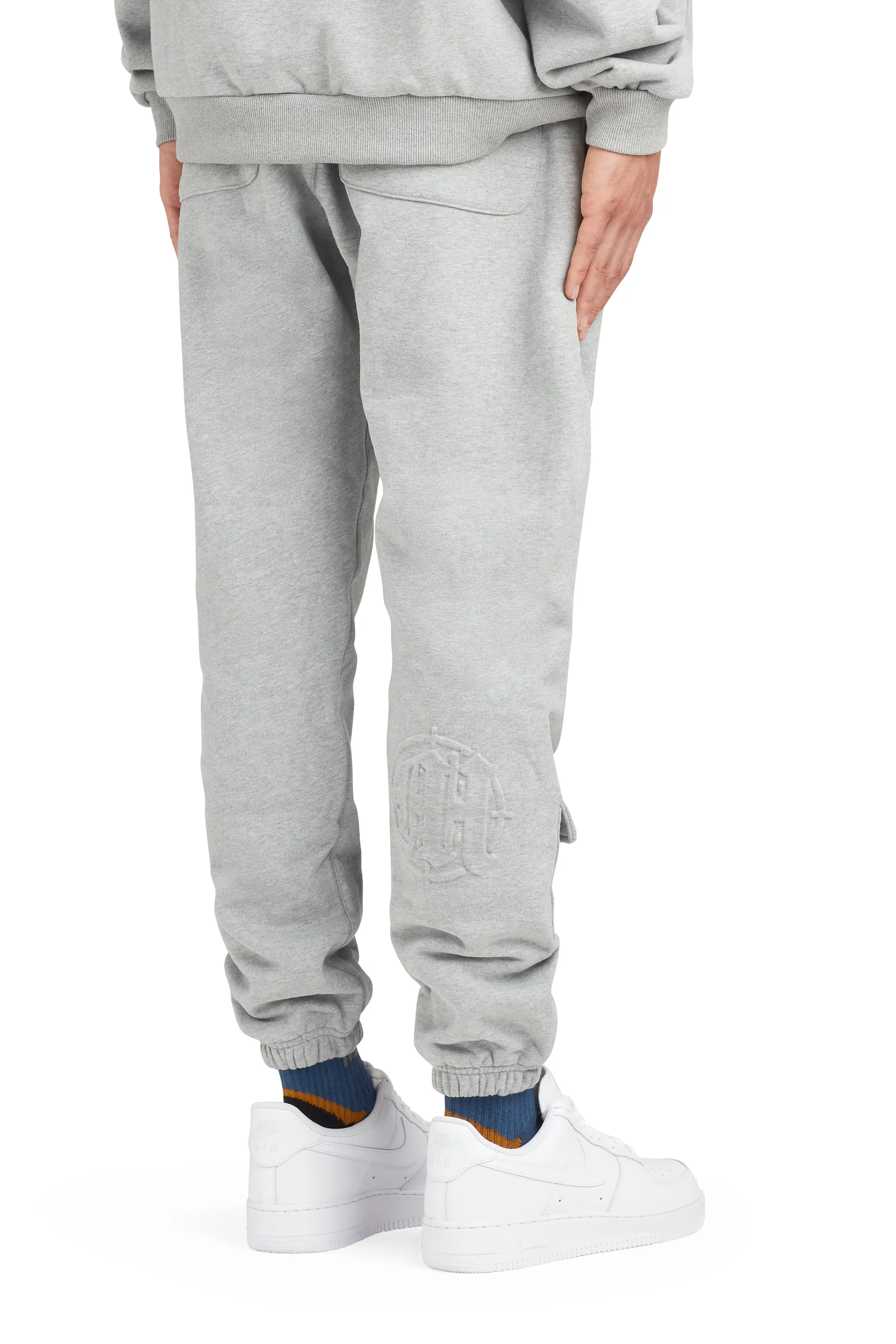 EMBOSSED CARGO SWEATPANTS sold by Menace product image thumbnail 4