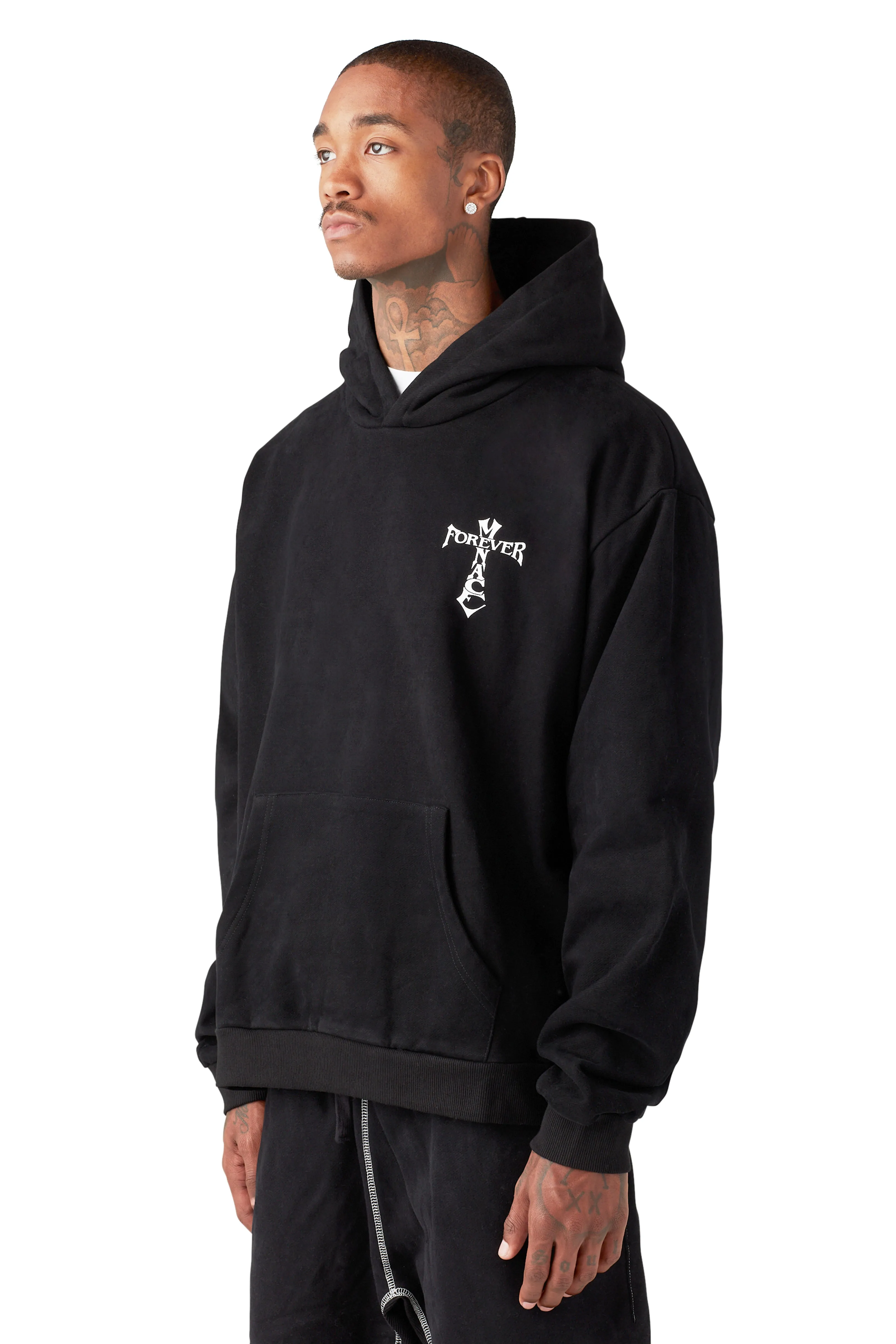 NOT A FAN HOODIE sold by Menace product image thumbnail 4