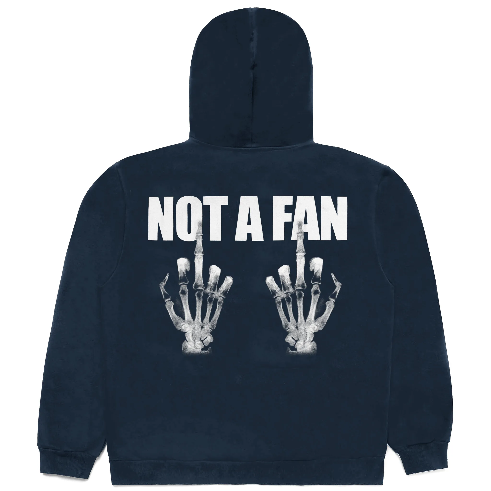 NOT A FAN HOODIE sold by Menace
