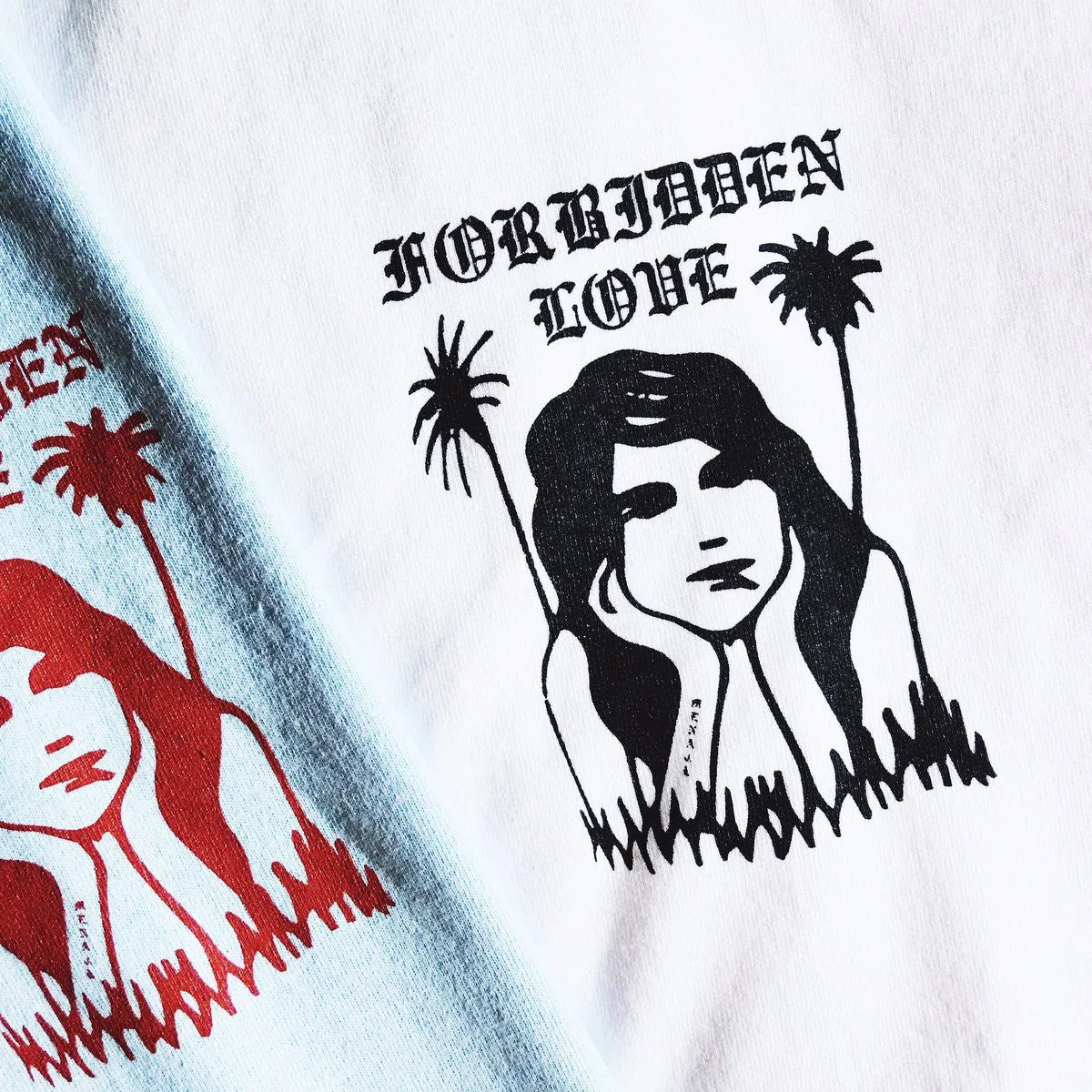 FORBIDDEN LOVE T-SHIRT sold by Menace product image thumbnail 2
