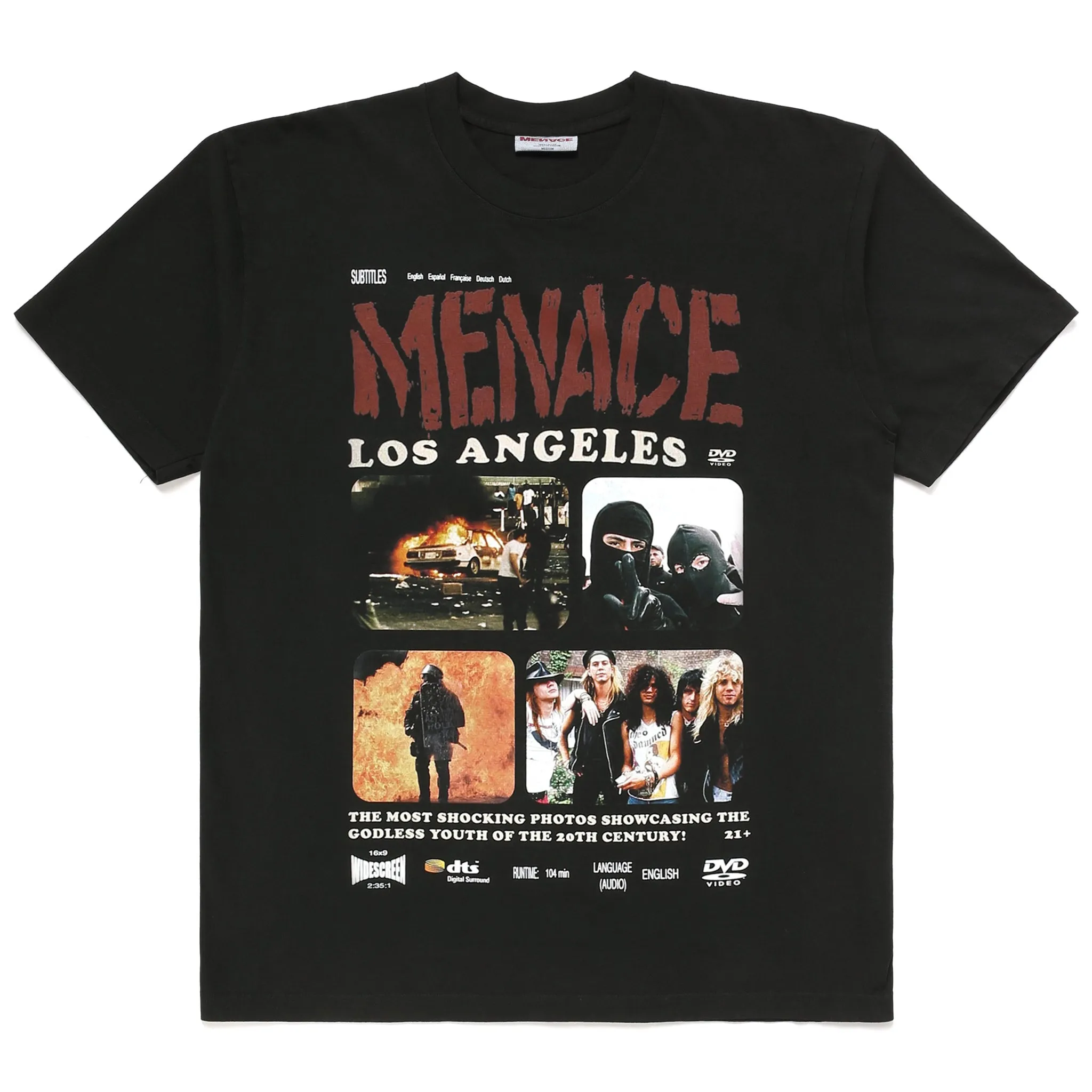 MENACE DVD T-SHIRT sold by Menace