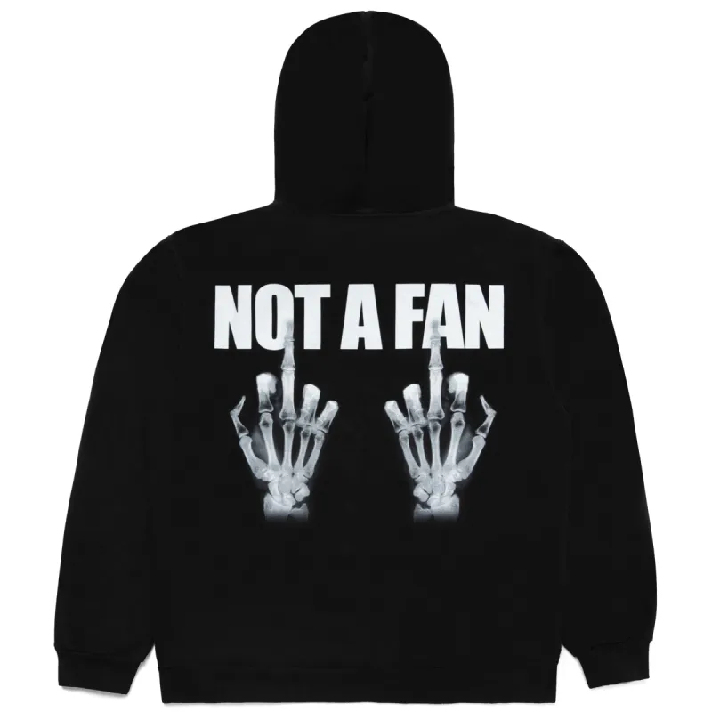 NOT A FAN HOODIE sold by Menace