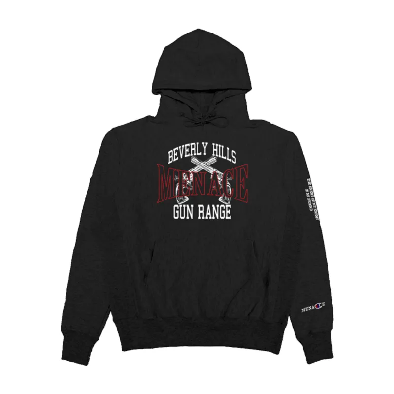 BEVERLY HILLS GUN RANGE HOODIE sold by Menace