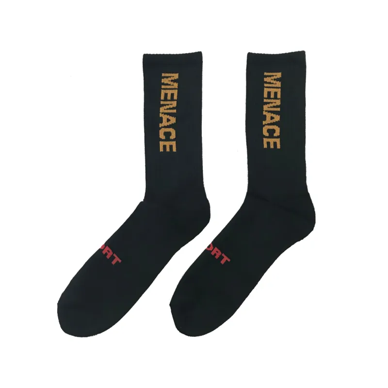 VERTICAL LOGO SOCKS (4 PACK) sold by Menace