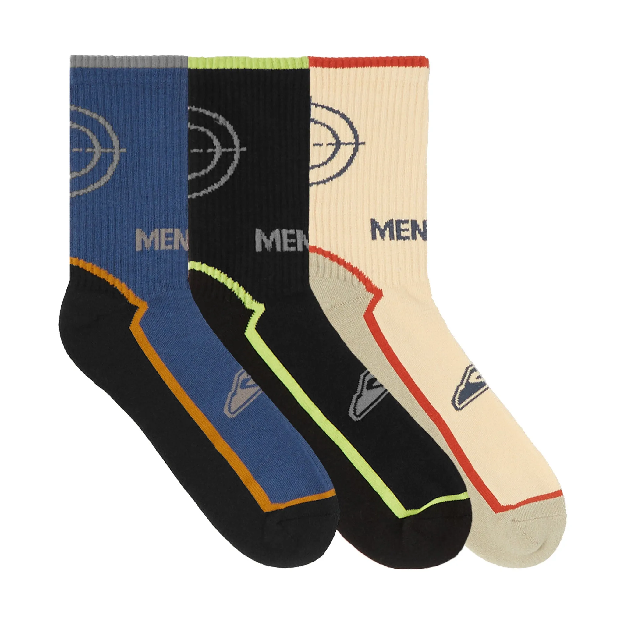 CROSSHAIR SOCKS (3-PACK) sold by Menace