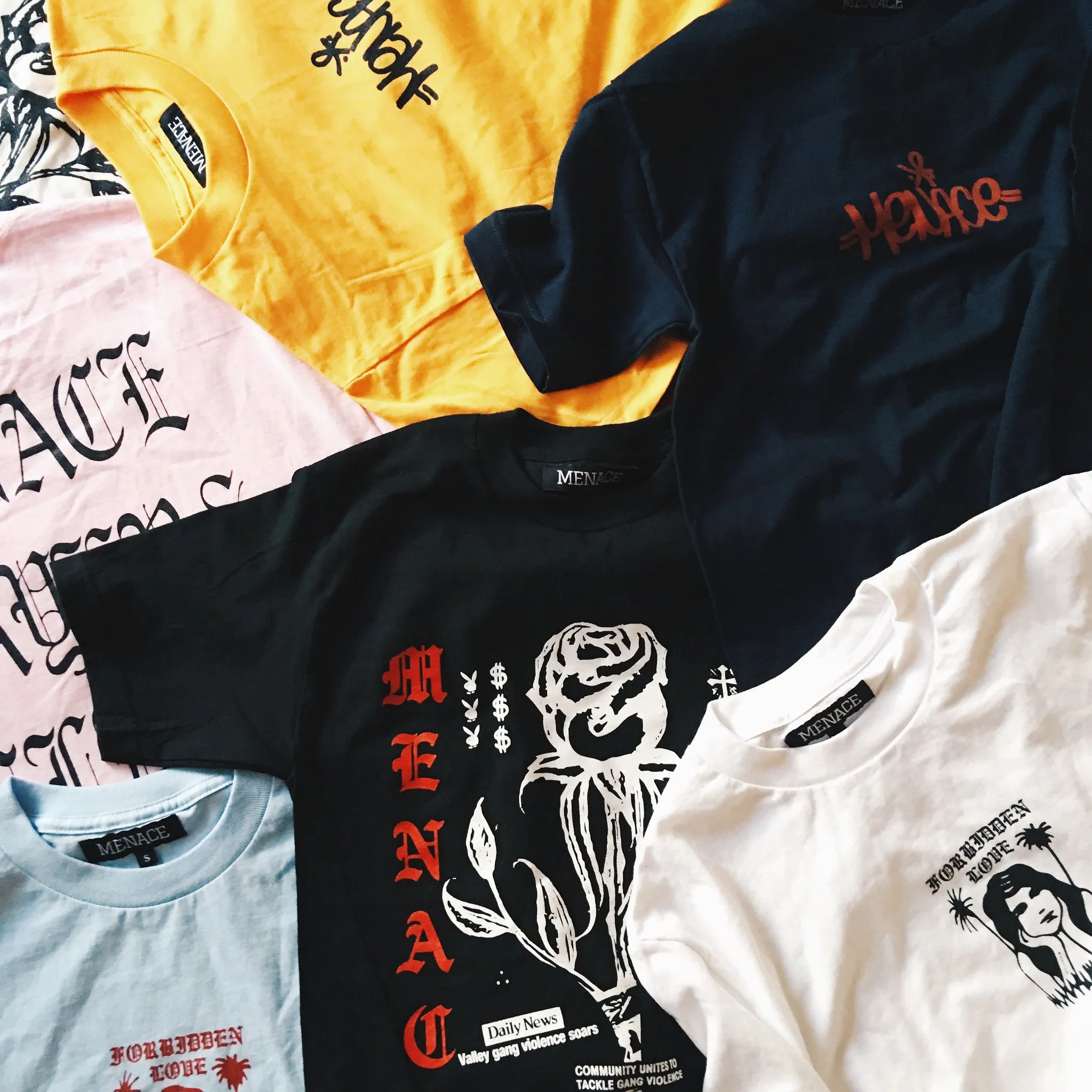 FORBIDDEN LOVE T-SHIRT sold by Menace product image thumbnail 5