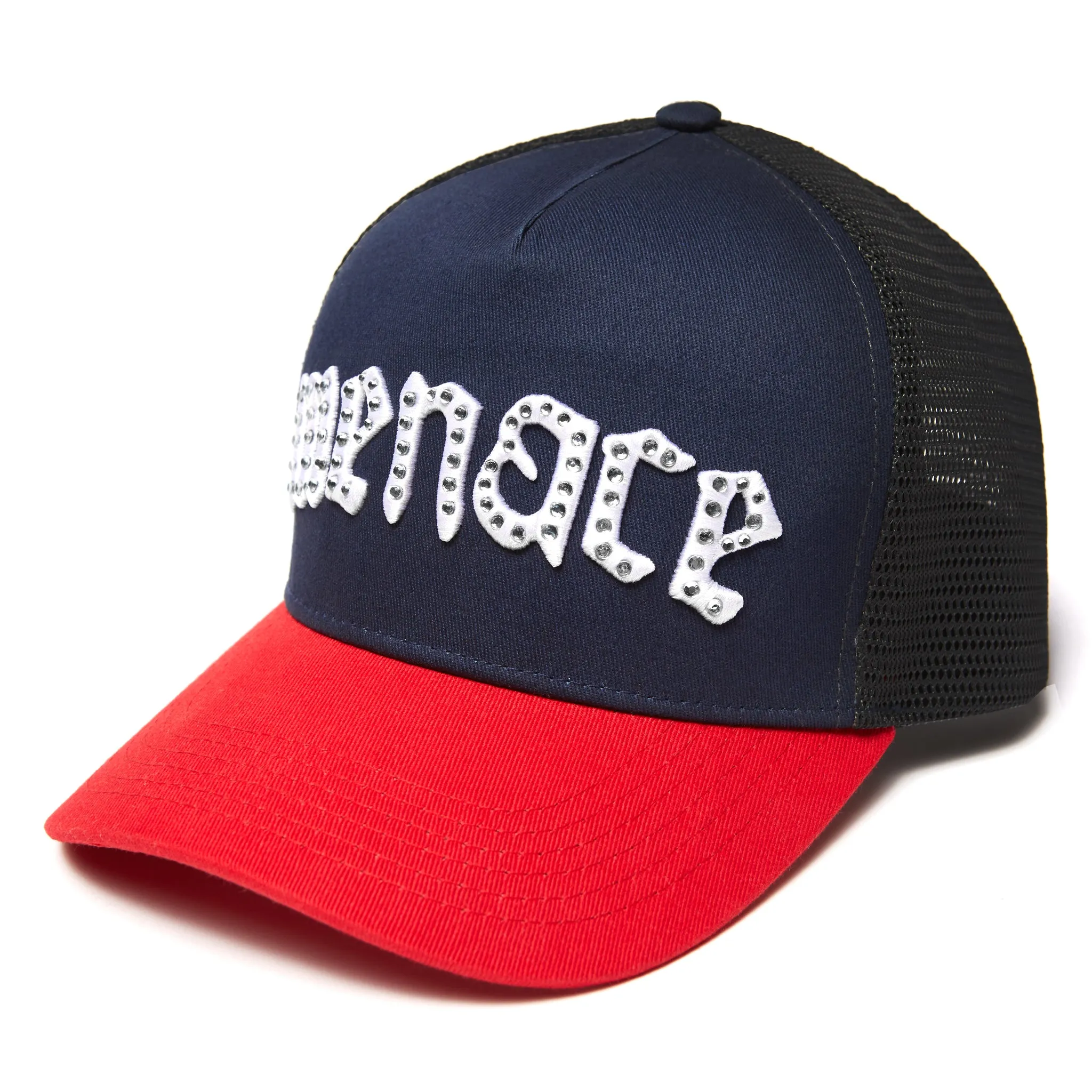 RHINESTONE TRUCKER CAP sold by Menace