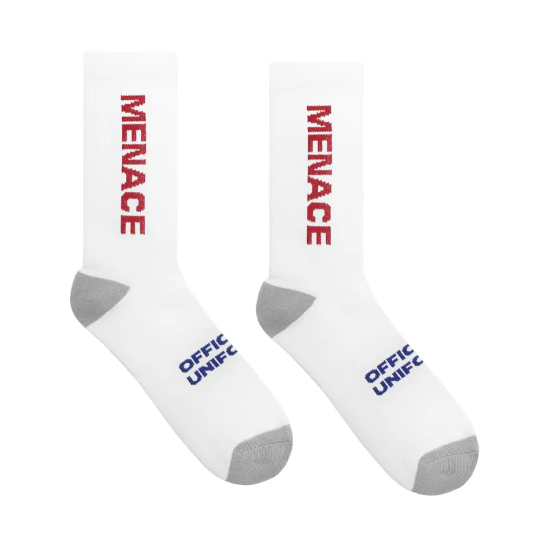 MENACE ABSENT LOGO SOCKS (3 PACK) sold by Menace