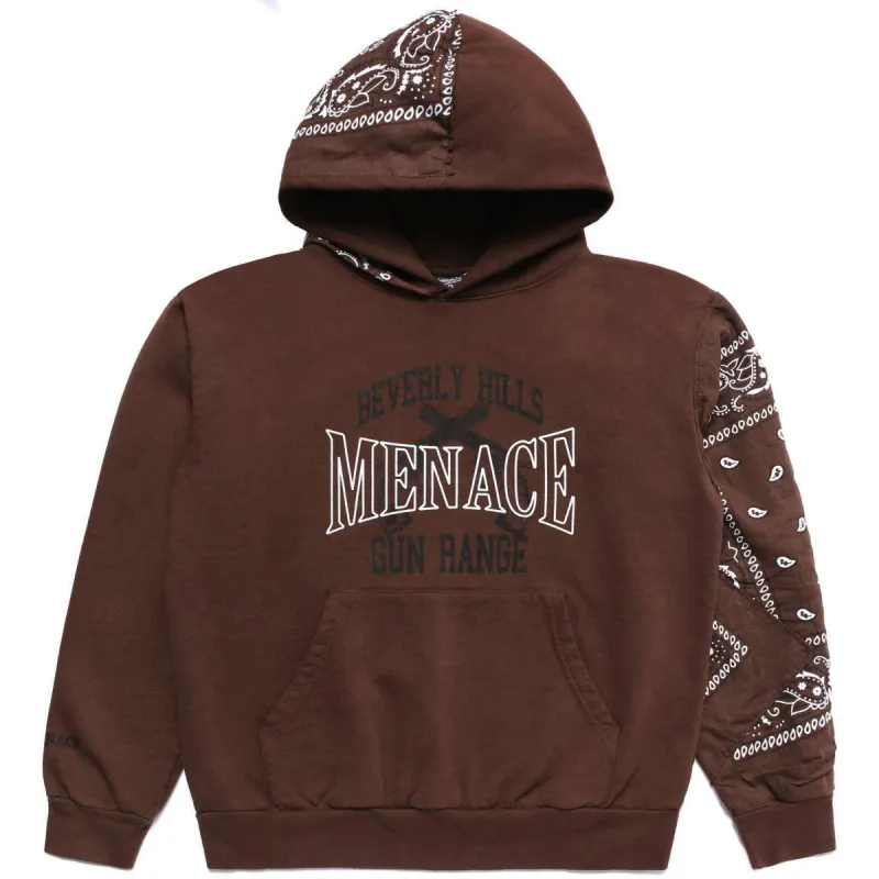 BEVERLY HILLS GUN RANGE HOODIE (BANDANA EDITION) sold by Menace