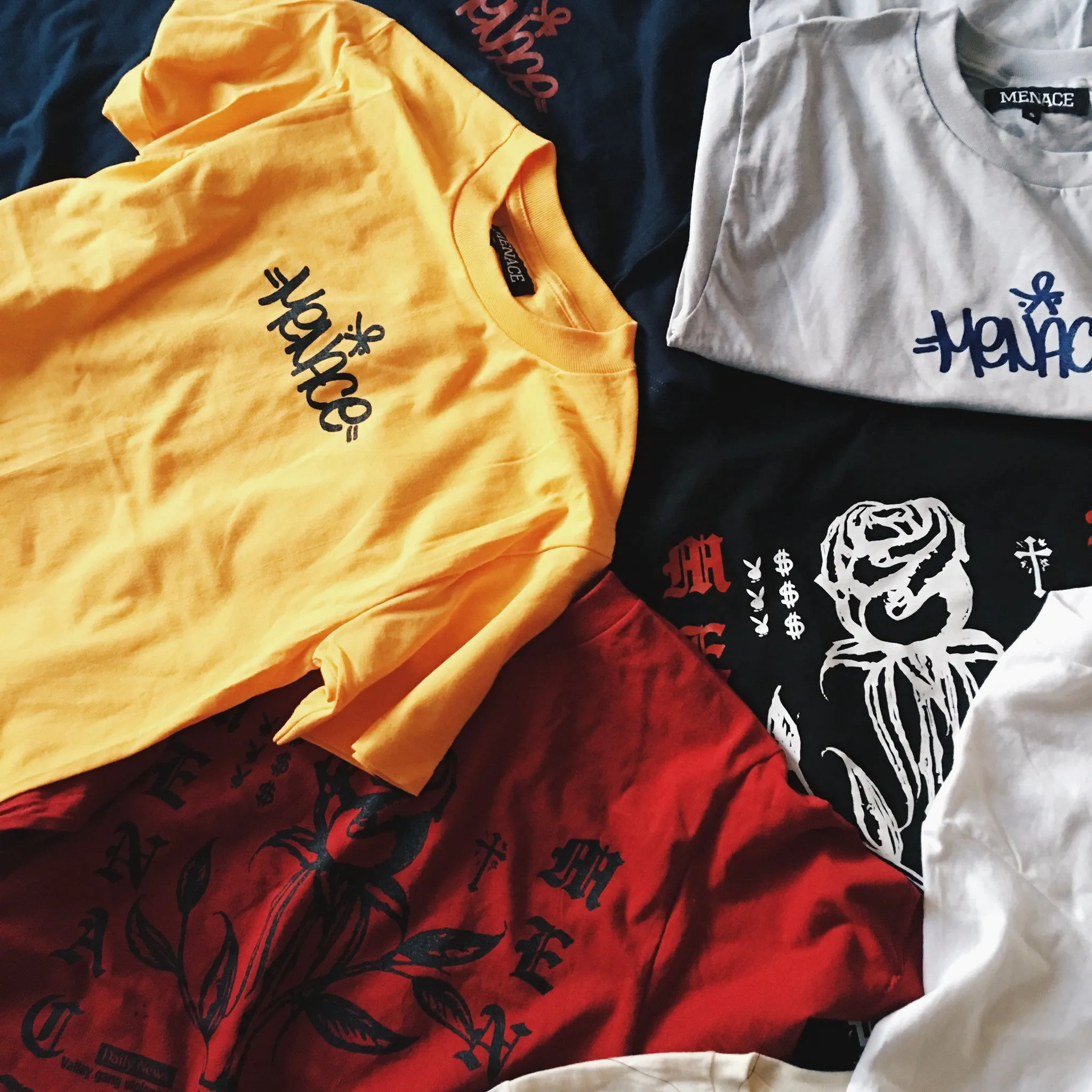 GRAFFITI LOGO T-SHIRT sold by Menace product image thumbnail 5