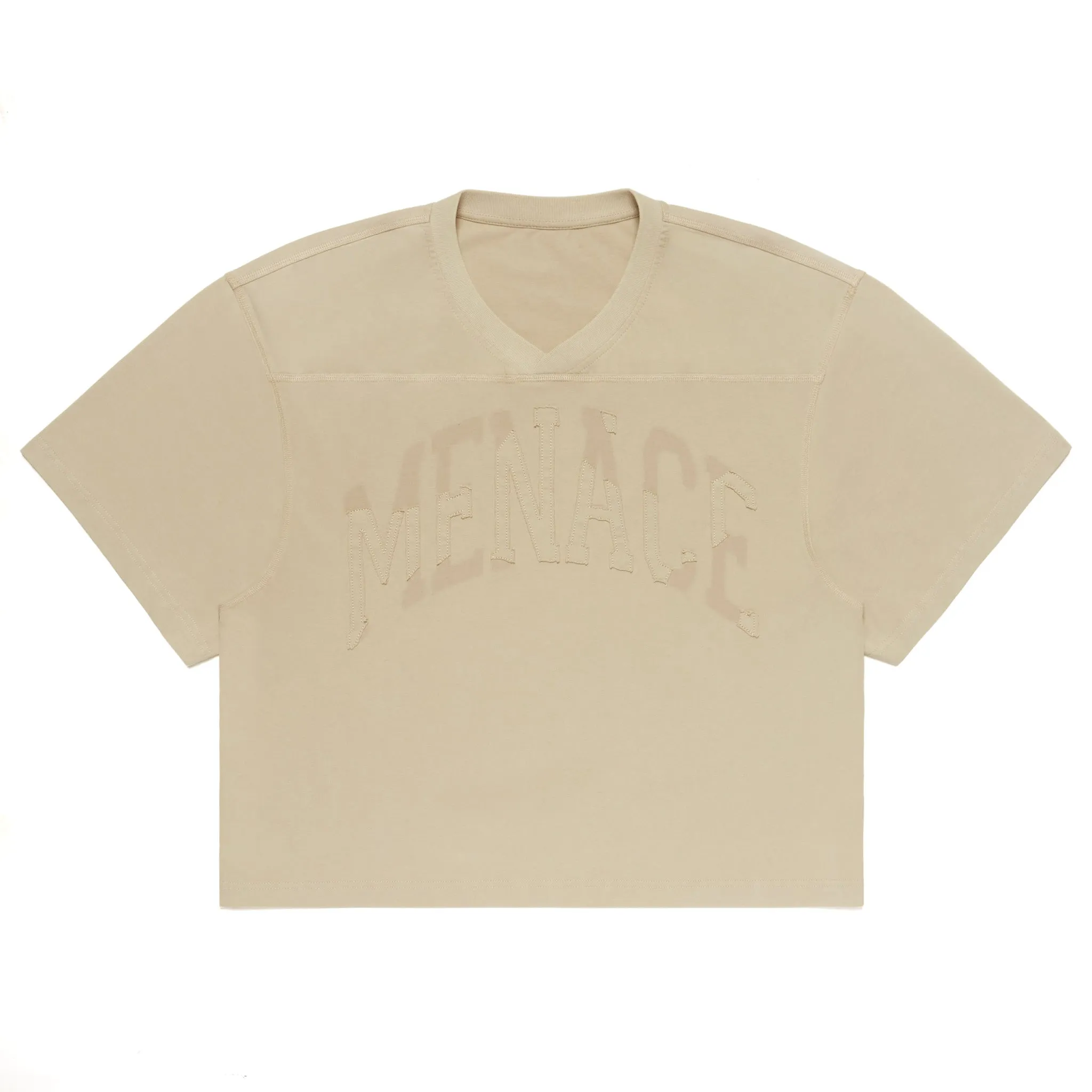 DISTRESSED "SHADOW" PATCH FOOTBALL SHIRT sold by Menace