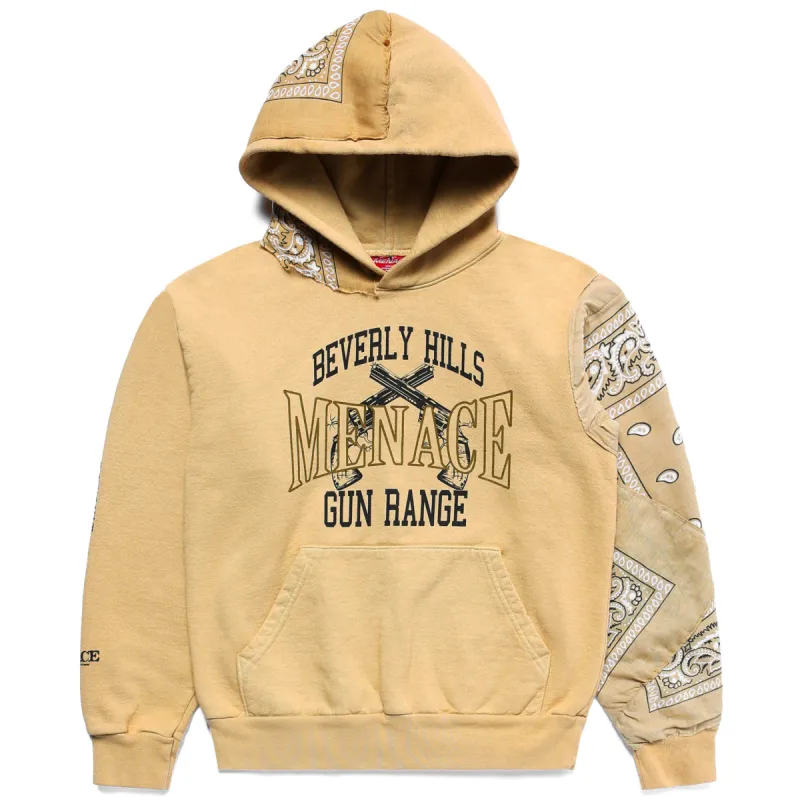 BEVERLY HILLS GUN RANGE HOODIE (BANDANA EDITION) sold by Menace