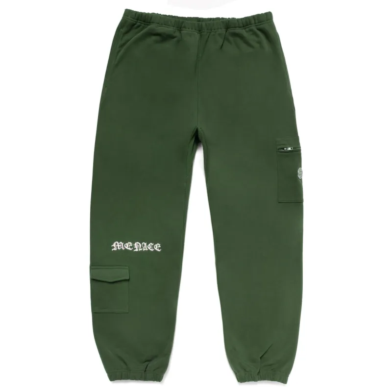 EMBOSSED CARGO SWEATPANTS sold by Menace