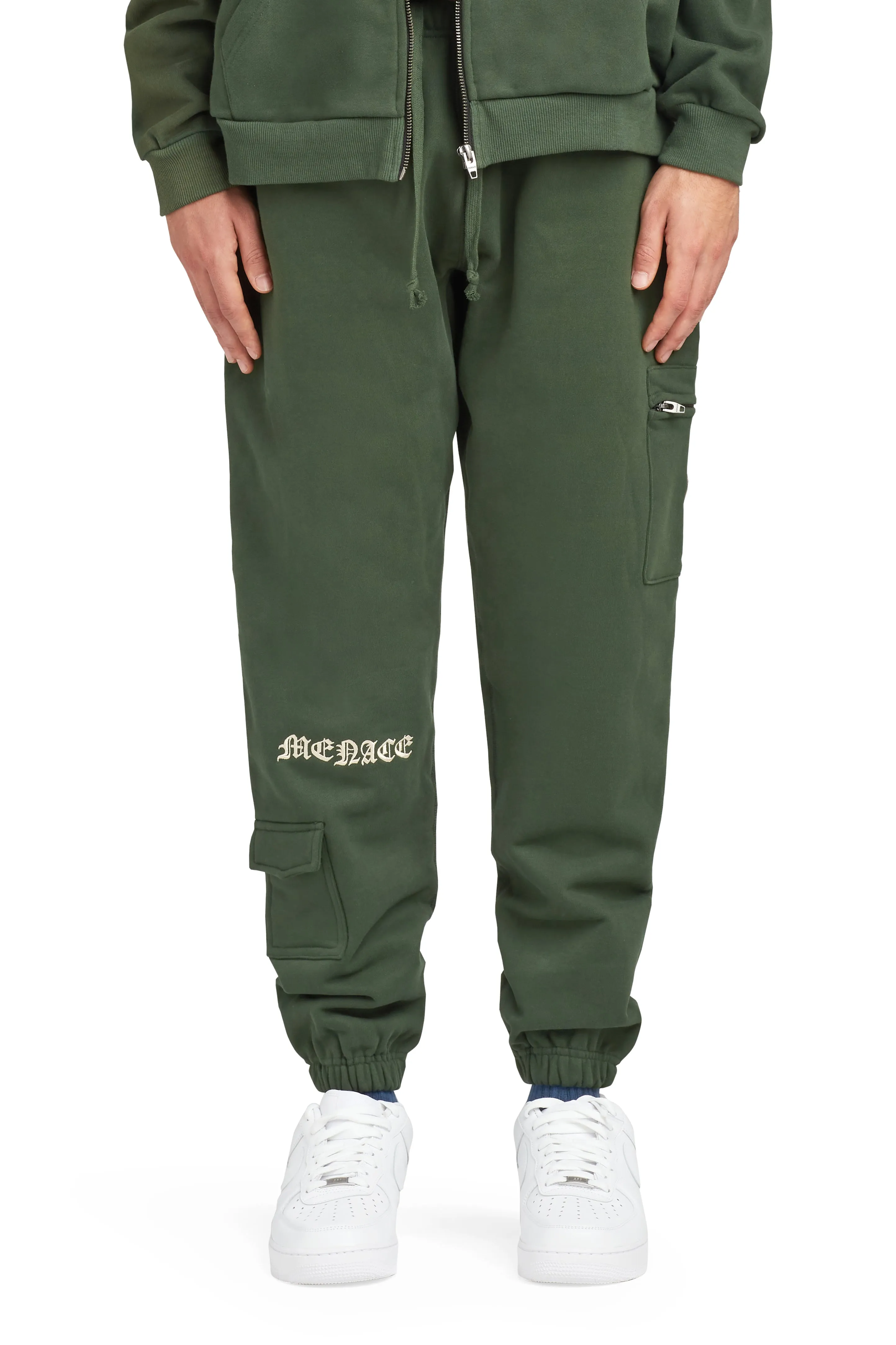 EMBOSSED CARGO SWEATPANTS sold by Menace product image thumbnail 5