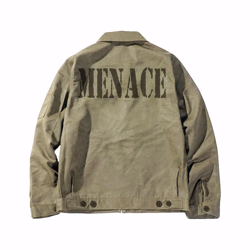 CANVAS WORK JACKET sold by Menace