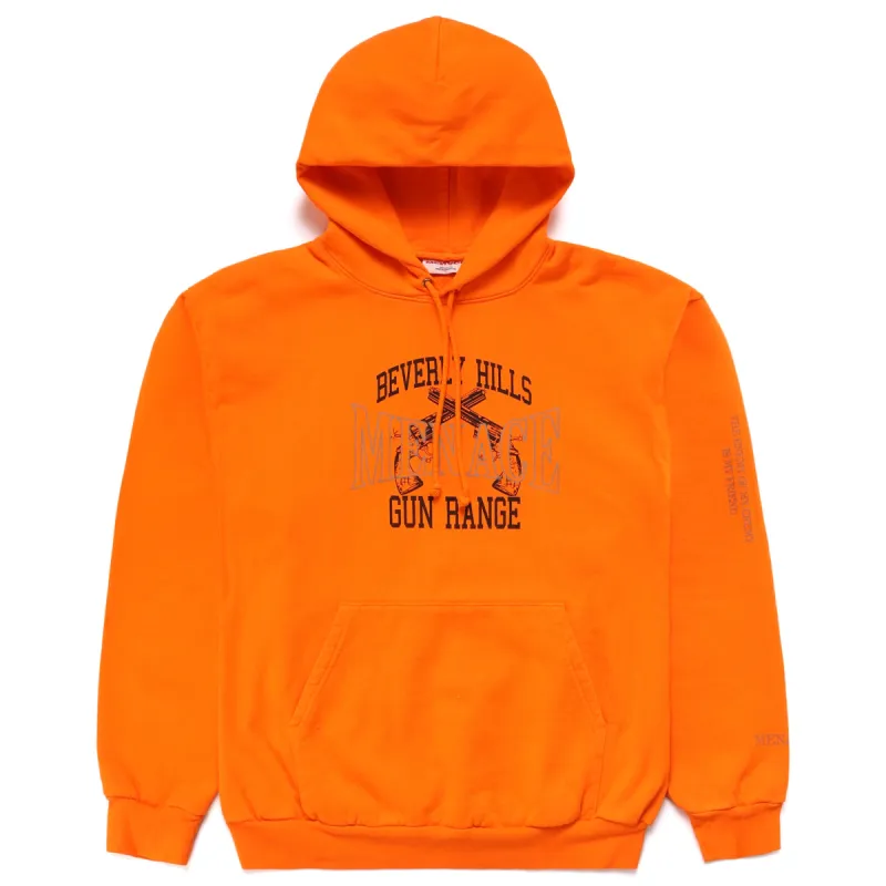 BEVERLY HILLS GUN RANGE HOODIE (3M REFLECTIVE PRINT EDITION) sold by Menace