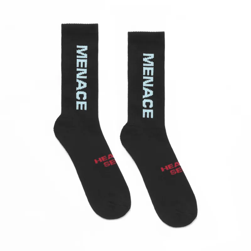 VERTICAL LOGO SOCKS (4 PACK) sold by Menace