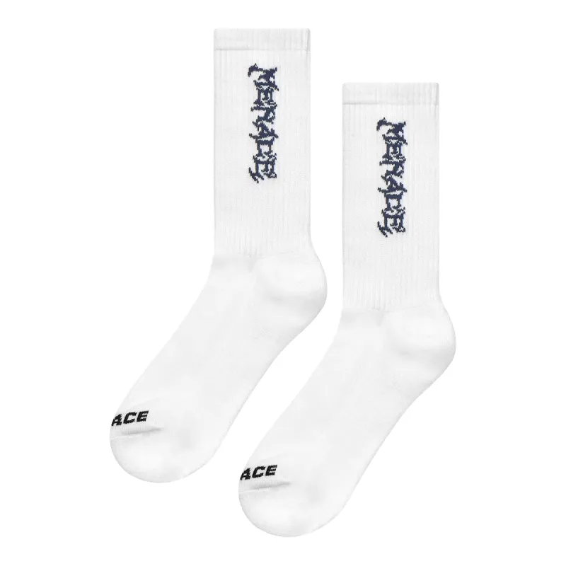 METAL LOGO SOCKS (3 PACK) sold by Menace