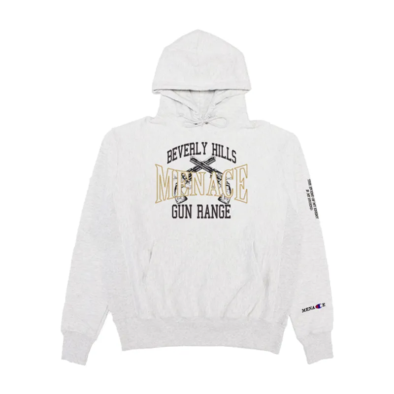 BEVERLY HILLS GUN RANGE HOODIE sold by Menace