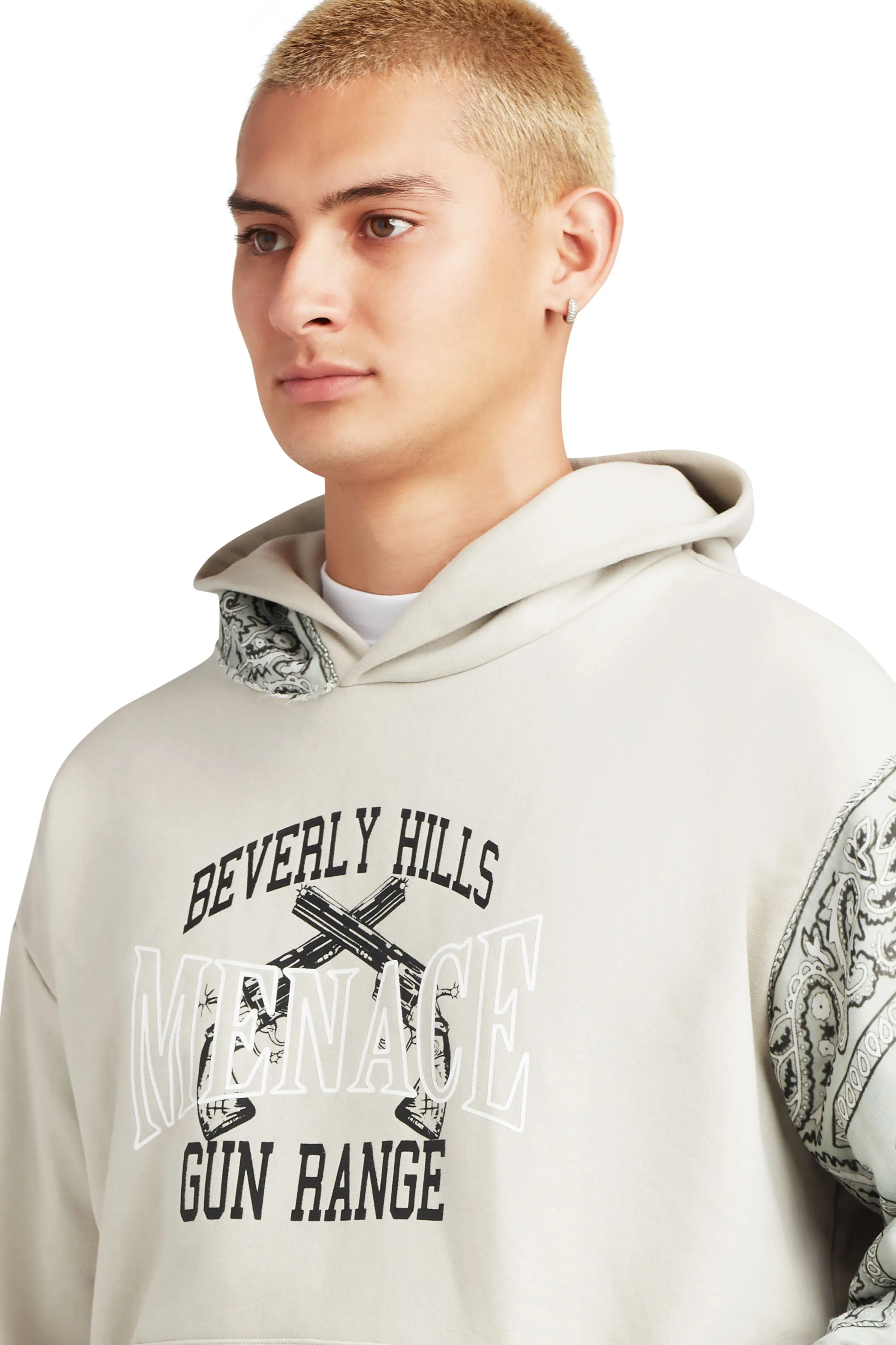BEVERLY HILLS GUN RANGE HOODIE (BANDANA EDITION) sold by Menace product image thumbnail 3